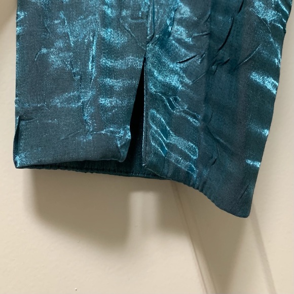 Alex Evenings size 8P blue jacket made in NYC - Picture 7 of 8